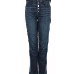 Veronica Beard Debbie 10” skinny jeans size 26 midnight fray & tux
